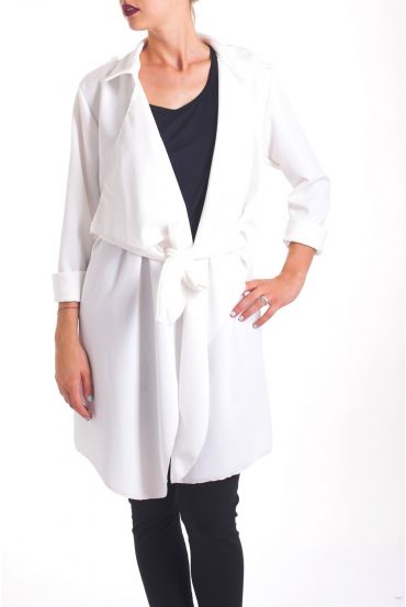 TRENCH 4056 BLANC