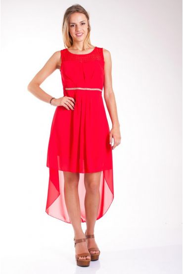 ROBE DE SOIREE 4069 ROUGE