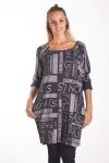 ROBE ECRITURE 4044 NOIR