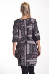 ROBE ECRITURE 4044 NOIR