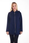 JACKET HAS HOOD 4216 BLUE