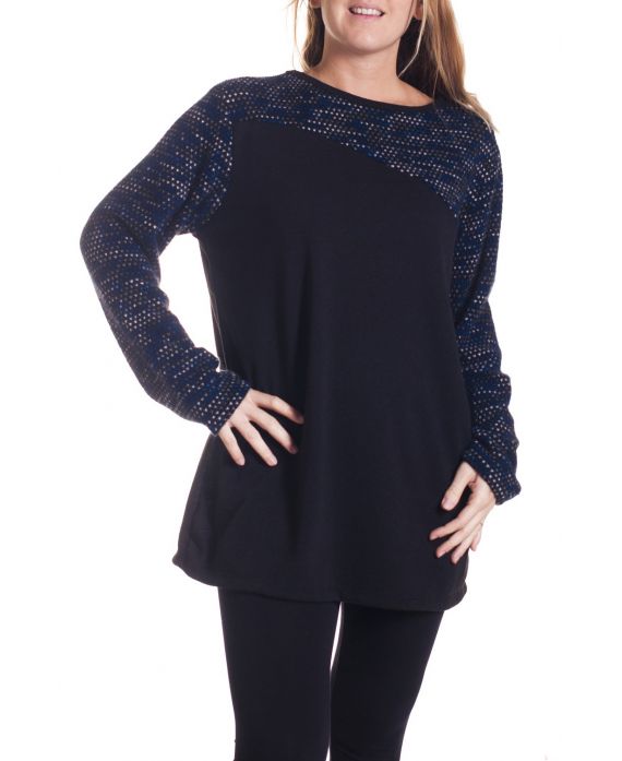 LARGE SIZE PULL BI-RELATION 4354 BLUE