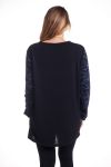 LARGE SIZE PULL BI-RELATION 4354 BLUE