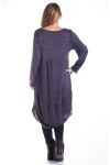 DI GRANDI DIMENSIONI VESTITO 4356 GRIGIO