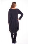GROßE GRÖßE KLEID 4356 SCHWARZ