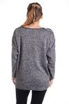 SPALLE LARGHE ZIPPEES 4347 GRIGIO