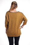 SPALLE LARGHE ZIPPEES 4347 SENAPE