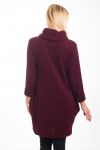 PULL COLLO ABITO DI SFERA 4304 BORDEAUX