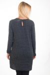 PULL TUNIQUE 2 POCHES 4285 NOIR