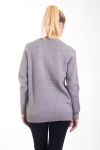 PULL MAILL ECRITURE 4404 GRIS