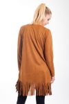 ROBE TUNIQUE NUBUCK 4405 CAMEL