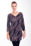 TUNIEK AVOND OPEN RUG 4409 ZWART