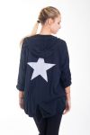 BACK VEST STAR 4421 BLACK