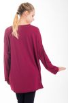 PULL ETOILE 4419 BORDEAUX