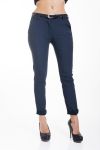 LOT 4 PANTALONS S/M/L/XL 4432 BLEU MARINE