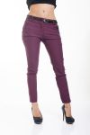 LOT 4 PANTALONS S/M/L/XL 4432 BORDEAUX