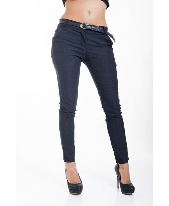 LOT 4 PANTALONS S/M/L/XL 4432 NOIR