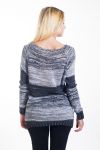 PULLOVER IN MAGLIA CHINEE LUREX 4446 NERO