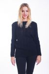 PULLOVER COUDIERE 4447 NOIR