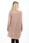 MAGLIONE TUNICA 4474 ROSA