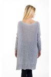 PULL TUNIQUE 4474 GRIS