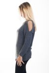 TIRARE LE SPALLE DENUDEES 4484 GRIGIO