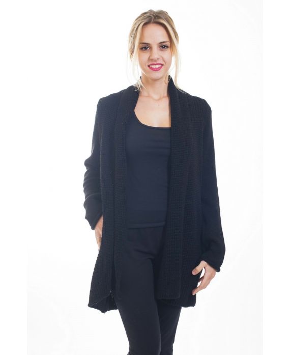 GILLET MAGLIA 4486 NERO