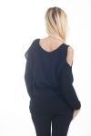 TIRARE LE SPALLE DENUDEES 4484 NERO