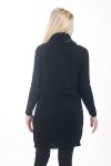 PULL ROBE COL ROULE 4487 NOIR