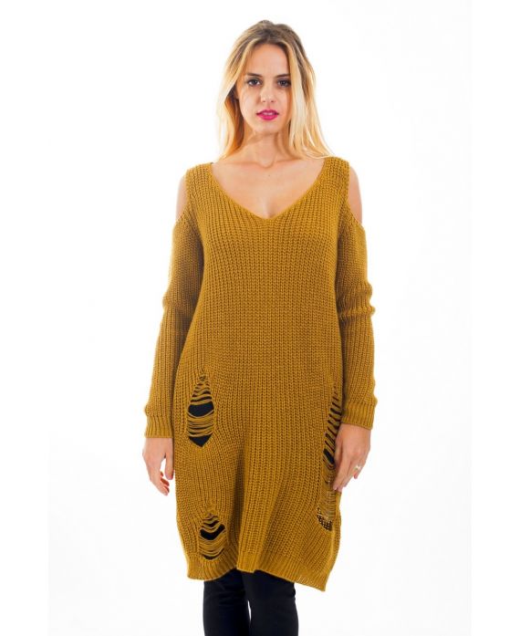 PULL ROBE DESTROY 4488 MOUTARDE