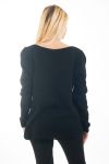 MAGLIONE MOHAIR TWIST 4478 NERO