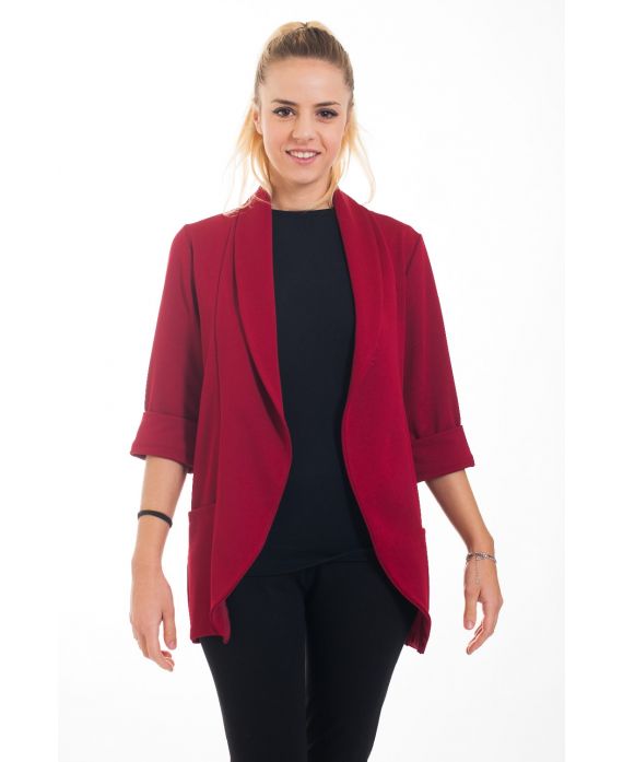 GIACCA BLAZER 4555 BORDEAUX