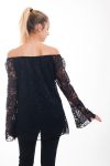 TUNIC LACE 4535 BLACK