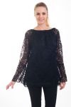 TUNIC LACE 4535 BLACK