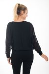 TOP COL BENITIER 4533 BLACK