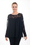 TUNIC LACE 4532 BLACK