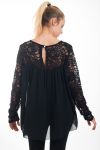 TUNIC LACE 4532 BLACK