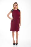 DRESS SHOULDERS CLOUTEES 4544 BORDEAUX