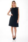 ROBE EPAULES CLOUTEES 4544 NOIR