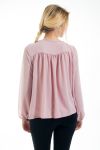 BLOUSE COL CLAUDINE 4549 PINK