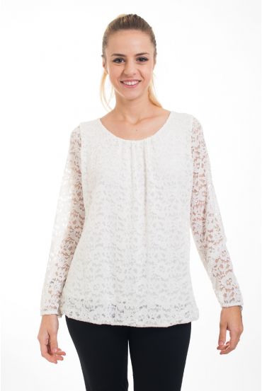 TOP IN PIZZO 4561 BIANCO