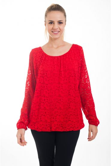 LACE TOP 4561 ROOD