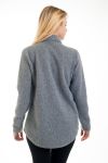 PULL COLLO PERLINE 4571 GRIGIO