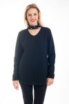 PULL ENCOLURE PERLES 4571 NOIR