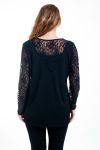 LARGE SIZE TOP EVENING LACE 4574 MONEY