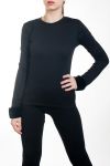 PULLOVER SLEEVE BASE KUNSTFELL 4581 SCHWARZ