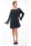 ABITO IN PIZZO 4600 NERO