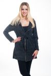 GILET ZIP 4606 NERO