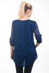 TUNIC LACE 4606 NAVY