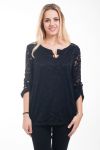 TUNIC LACE 4606 BLACK